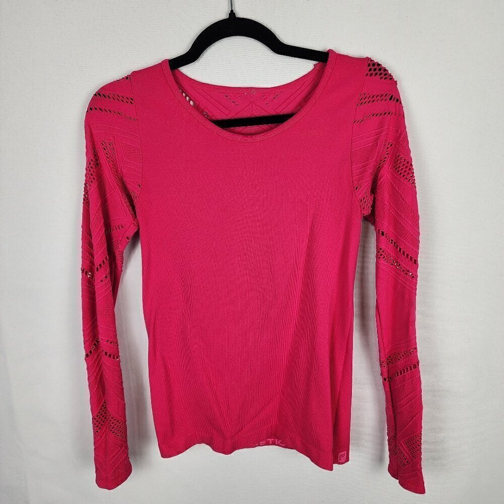 Fabletics Embroidered Cut Out Running Top‎ S